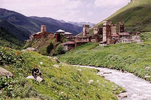 Ushguli's lower village, Svaneti