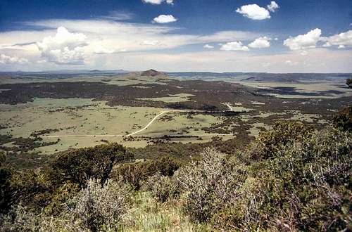 View from Capulin Volcano