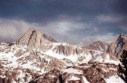Mount Spencer (left,...