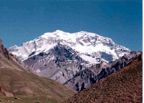 Aconcagua from entrance