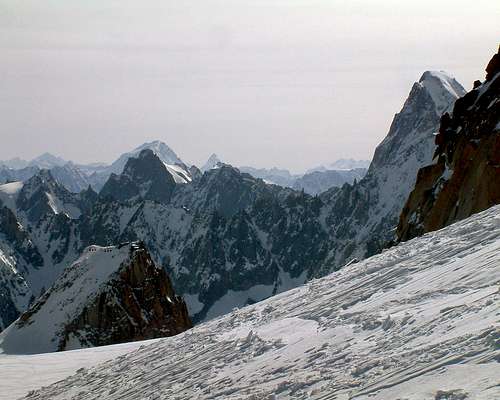 View - Mont Blanc du Tacul