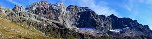 Views of the Mont Morion Range