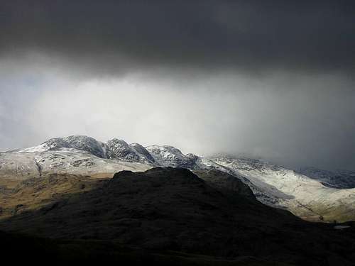 Clouds gathering over Old Man