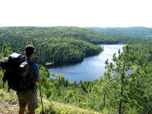 Lac Theode, Laurentian Trail
