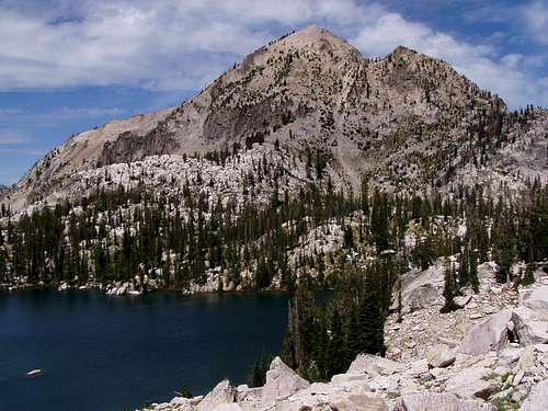 Mount Everly and Plummer Lake
