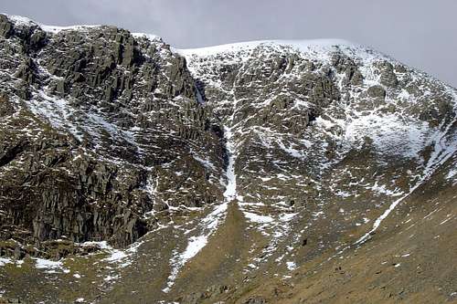 Swallow/Nethermost Gully,Nethermost Cove, Helvellyn (Winter Climb)
