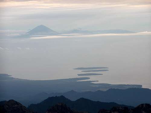 view from Rinjani