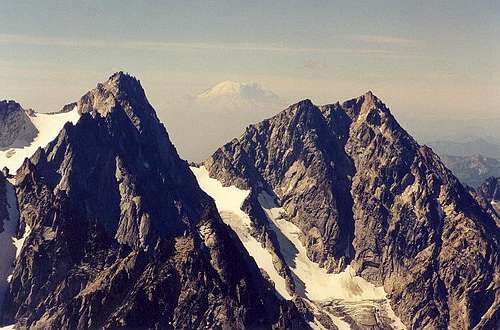 Dragontail Peak and Colchuck...
