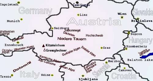 Kitzsteinhorn - location