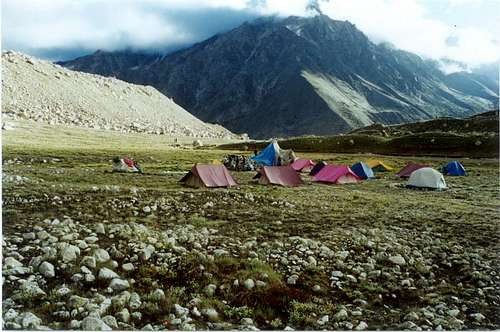 Campsite at Tapowan