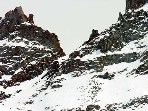 Colle Bonney <i>(3587 m)</i> seen from West