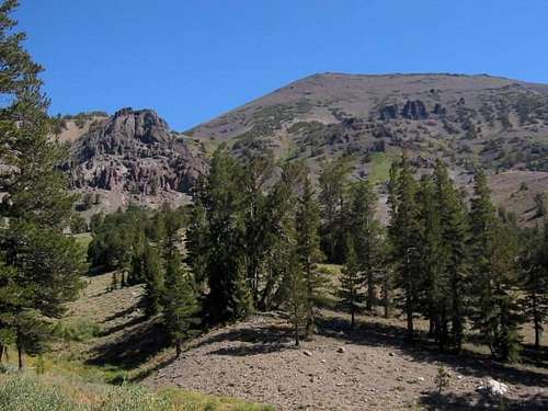 Sonora Peak as seen from the...
