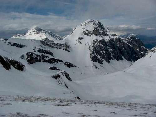 Monte Corvo (2623 m) and...