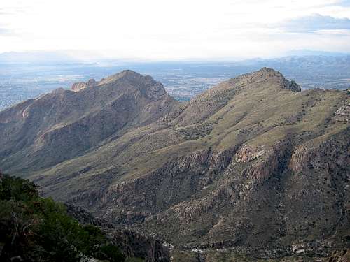 Pima Canyon Peaks
