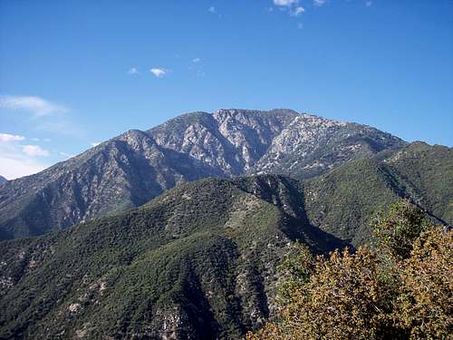 View of Iron Mountain from Heaton Flat Trail