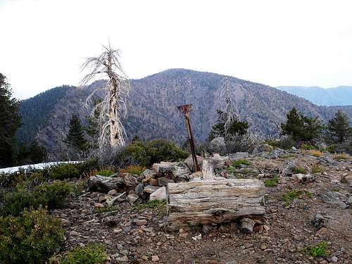 Baden-Powell From Throop Peak Summit