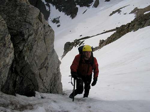 Middle section, Notchtop Couloir