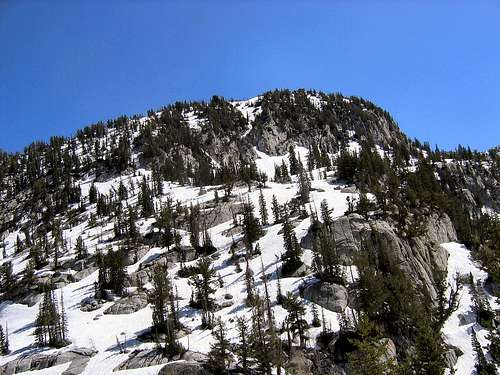 West Ridge from Bells Canyon
