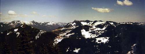 McClellan Butte seen from Mt. Washington
