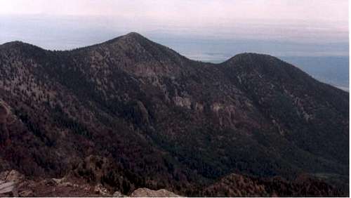 Aubineau Peak and Rees Peak