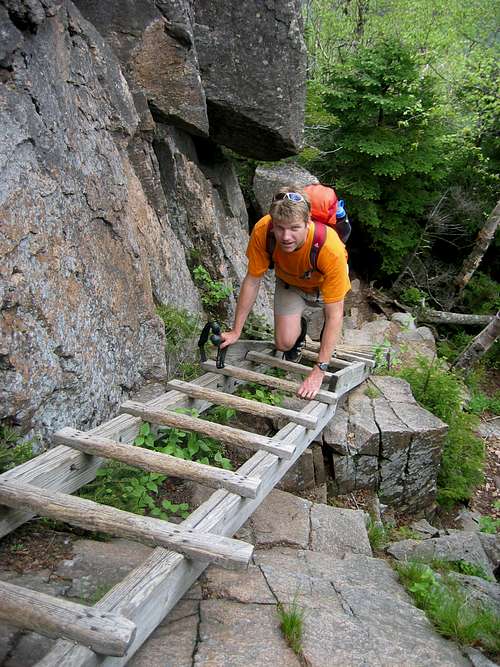 Ladder on Hi-Cannon Trail
