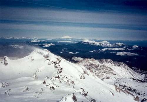 Mt. Shasta in winter, as seen...