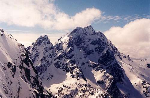  Sherpa Peak and Mt. Stuart...