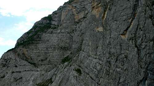 Enormous walls of Monte Casale