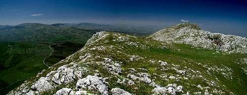 Rocca Busambra summit plateau