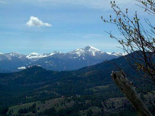 A view of Oval Peak from the...