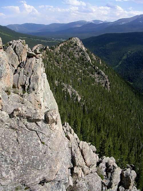 Looking South from Lily Mountain