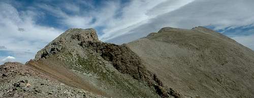 Iron Nipple and Huerfano Peak