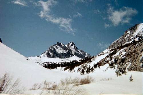Diamond Peak as seen on April...