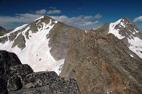 East Ridge of Pawnee Peak