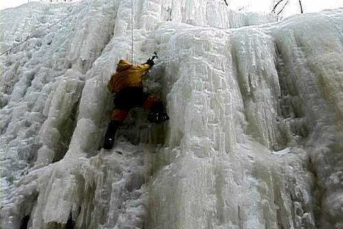 Waterfall Ice Climbing