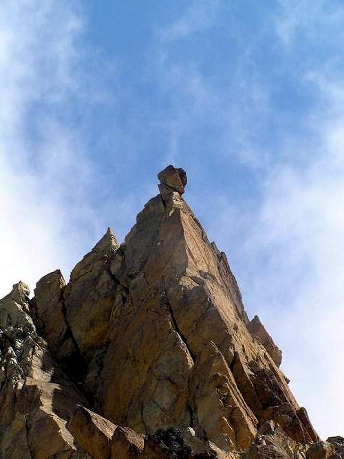 Pinnacle on the N Twin Sister W Ridge