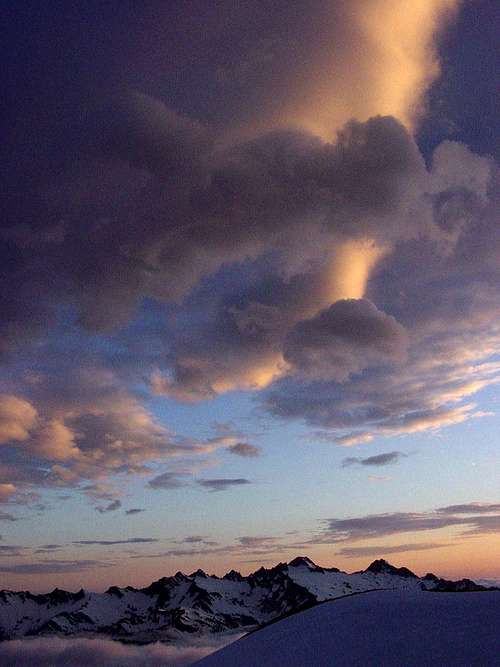 Twin Sisters Clouds