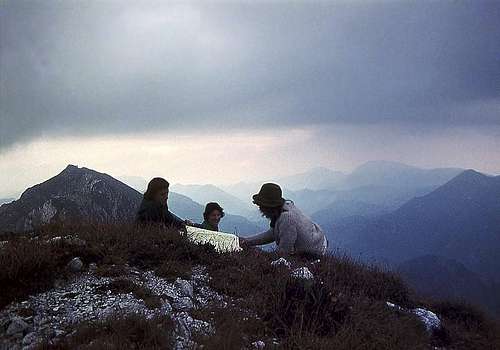 On the summit of Konjski vrh