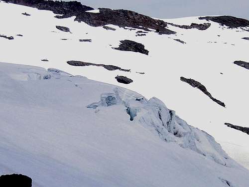 Easton Glacier Crevasses