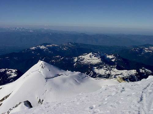 Mount Rainier and Sherman Peak