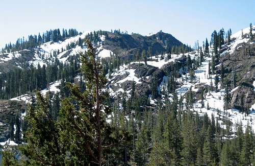 Grouse Ridge Lookout from FCM