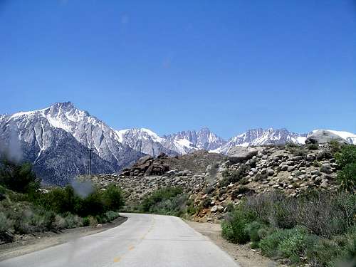 Up from Lone PIne