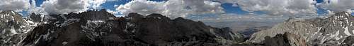 Panorama view from Thor Peak