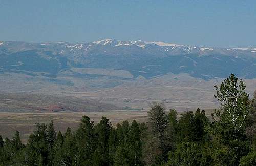Downs from Wind River Basin.