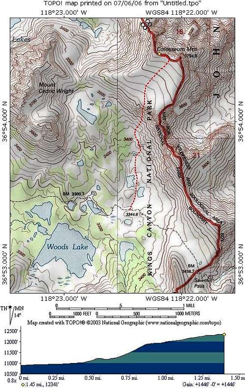 Southwest Slope Map