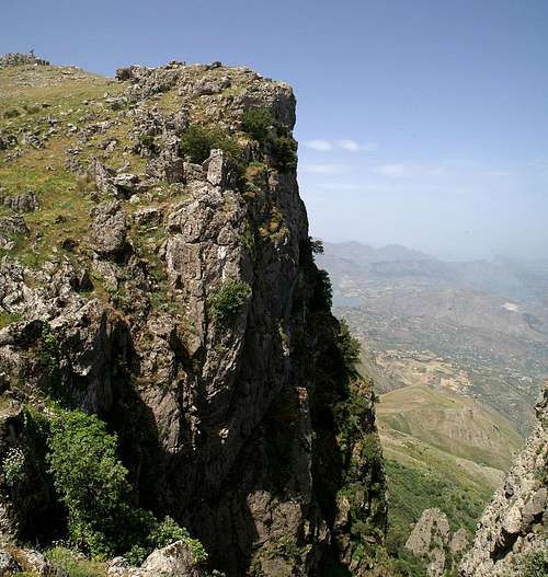 Monte San Calògero main summit
