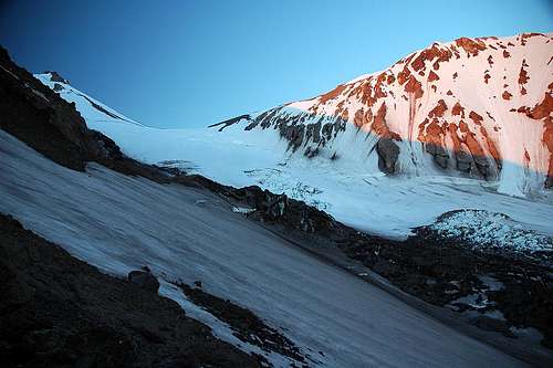 Whitney Glacier - start of route