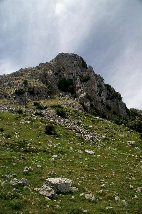 Monte Macabubbo north face