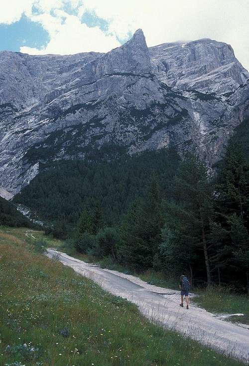 road to Rifugio Scotter