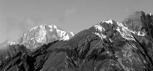 <b>B&W</b> Il Monte Bianco (4810 m),